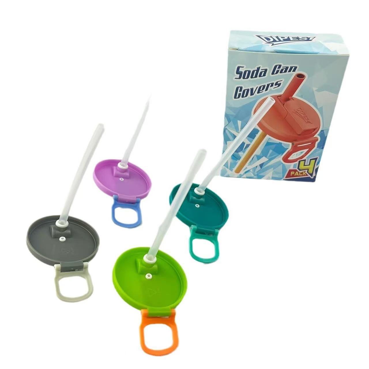 Lokk med sugerør til bokser